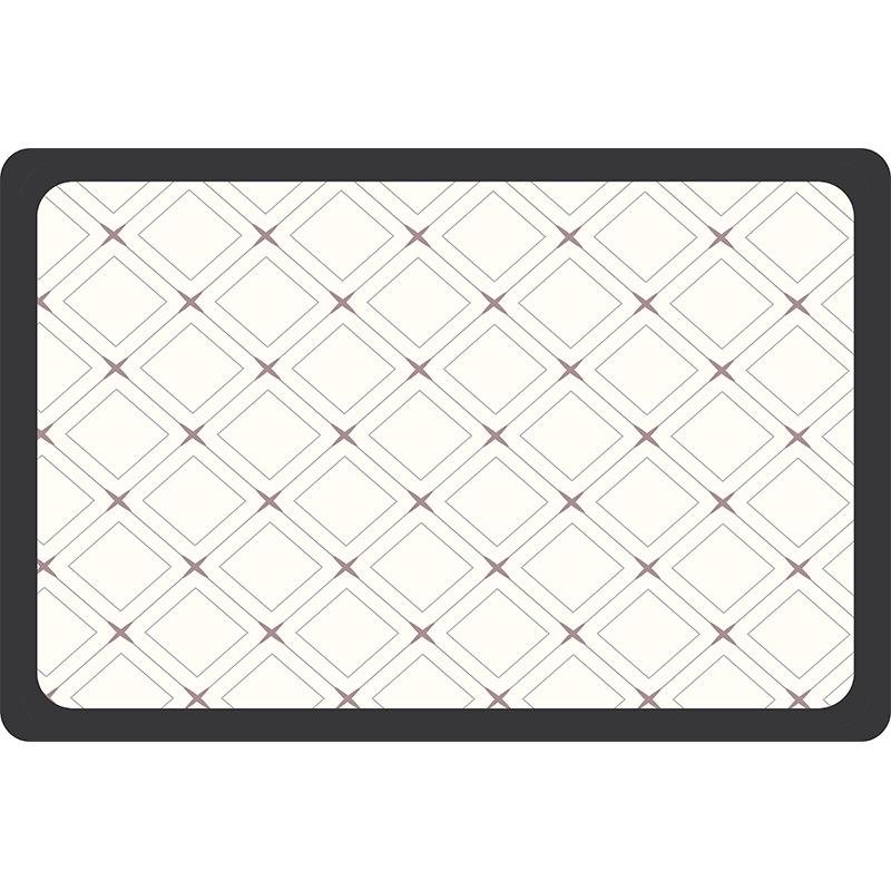 Minimalist Absorbent Diatomaceous Earth Bathroom Floor Mat - Easy Clean, Dirt-Resistant Toilet Pad