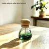Cute Snowman Glass Diffuser Bottle, Mini Essential Oil Ornament, Creative Desktop Decor, Customizable with Logo