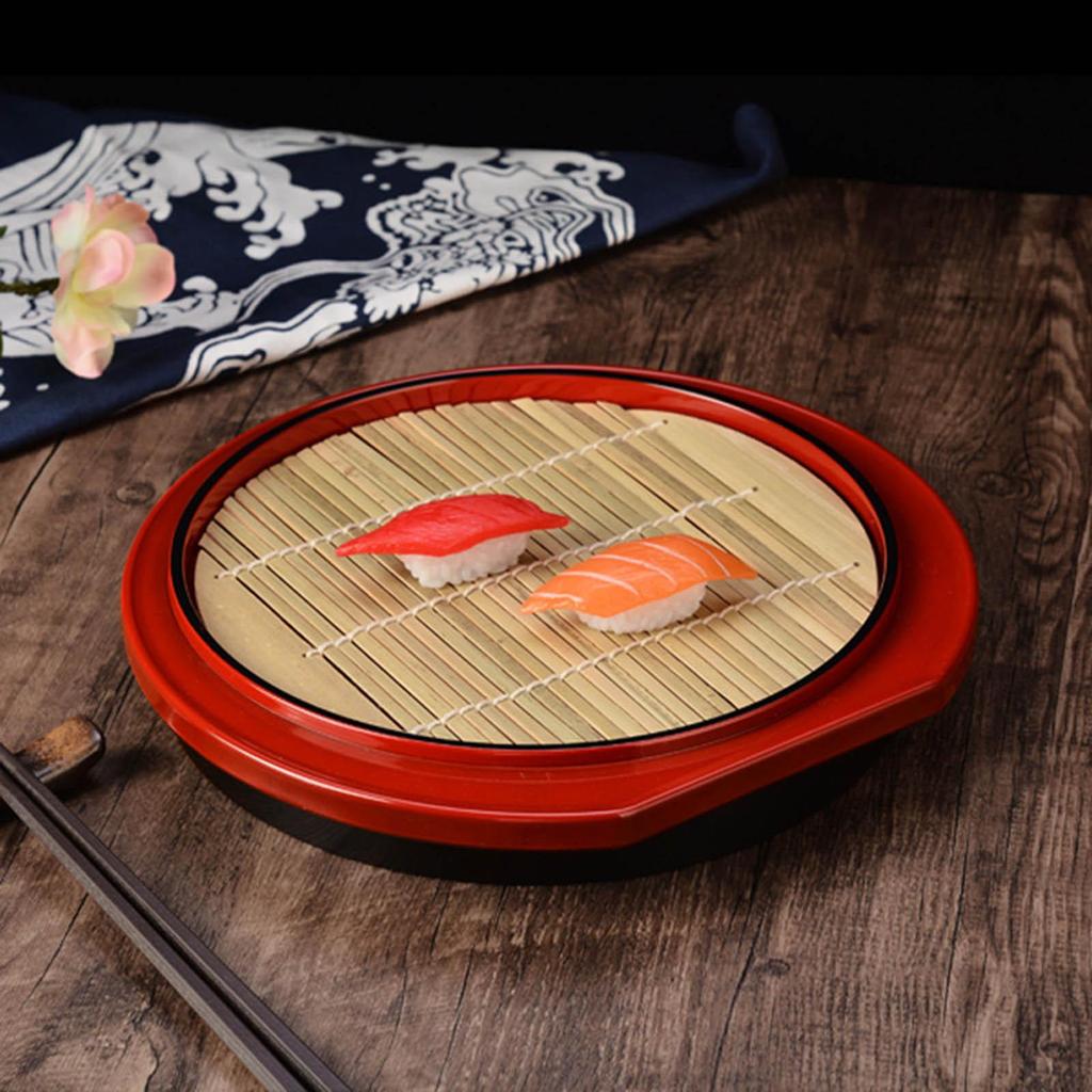 Soba Noodle Tray Drainboard Sashimi Platter Restaurant Practical Food Platter Japanese Style Cold Soba Serving Dish Sushi Plate