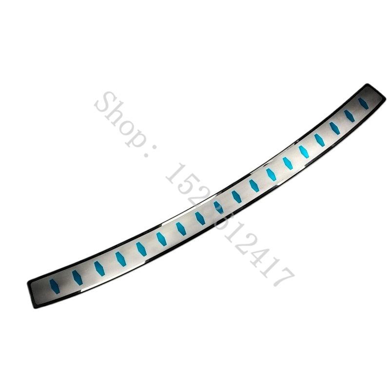 For Volvo XC60 2018 2018~2026 Stainless Rear Door Bumper Protector Sill Plate Trunk Guard Plate Cover Trim Car Accessories