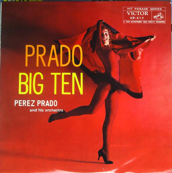 

10inch Record PEREZ PRADO - Prado Big TEN HP517 VICTOR Japan Latin Used