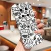 All-inclusive Film Phone Case Cartoon Fashion Design Hard Shell Full Cover Camera Protection Case for iPhone Huawei Honor Vivo Google