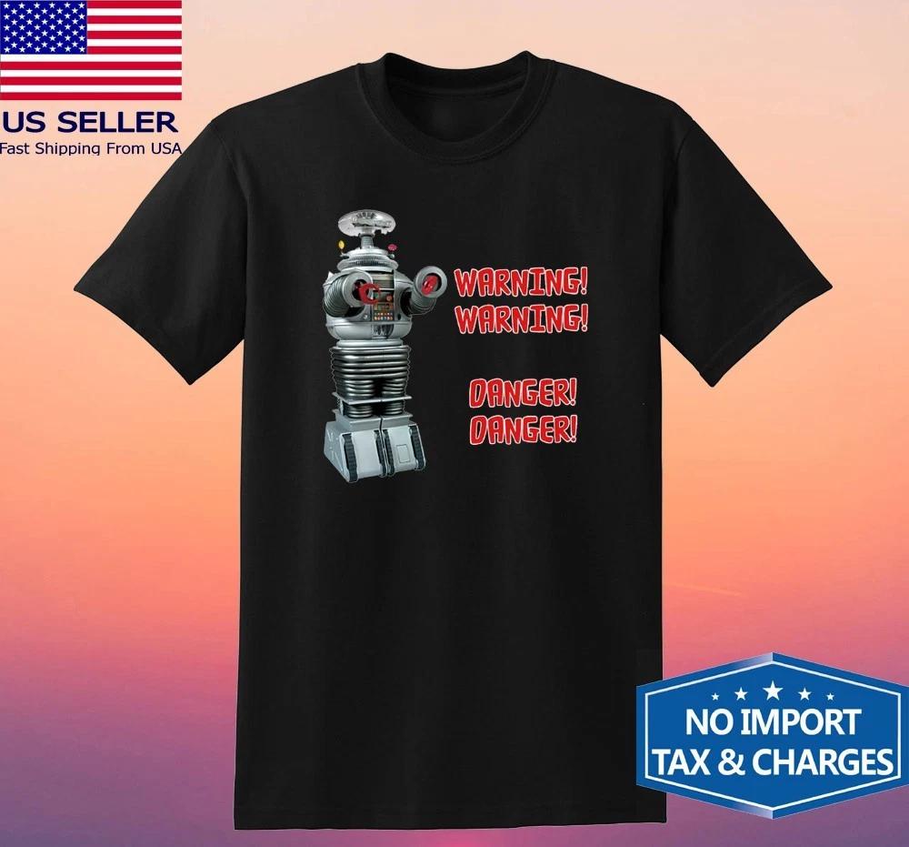 Lost In Space Robot Danger Danger Black Size S-5XL XL