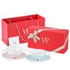 WOOCH Bowknot Luxury Ceramic Cup and Saucer Gift Set