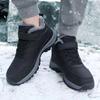 Men's Warm Velvet-Enhanced Anti-Cold Casual Shoes for Middle-Aged & Elderly Dads