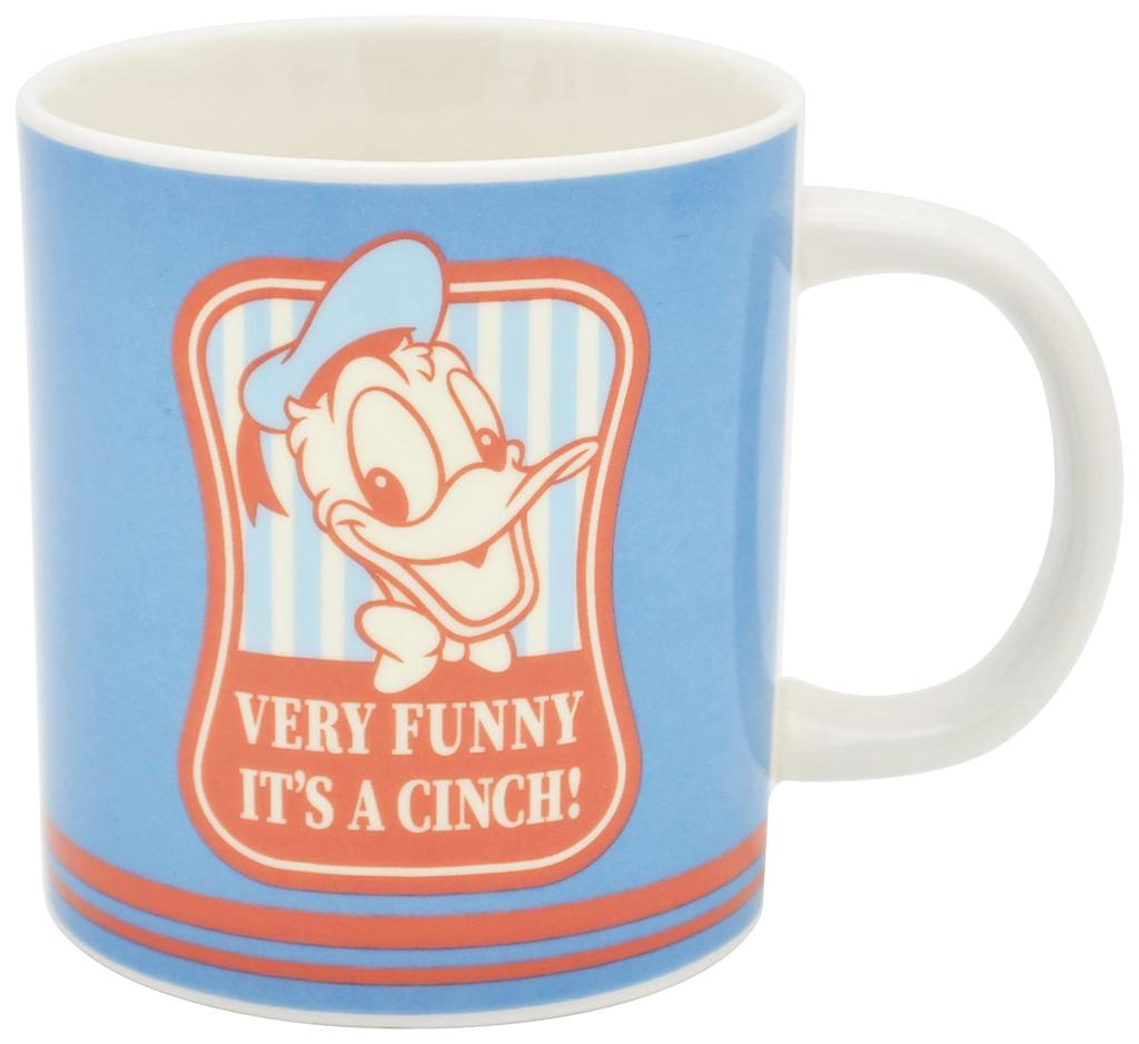 Sango Toki Disney Donald Duck Retro Pop Made in Mug, Approx. 350ml, Mug, Japan, 3305-03