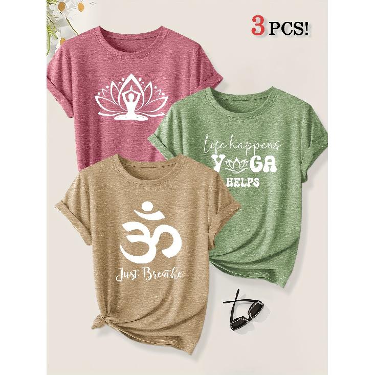 3 gab. iepakojums Joga Meditācija Figūra