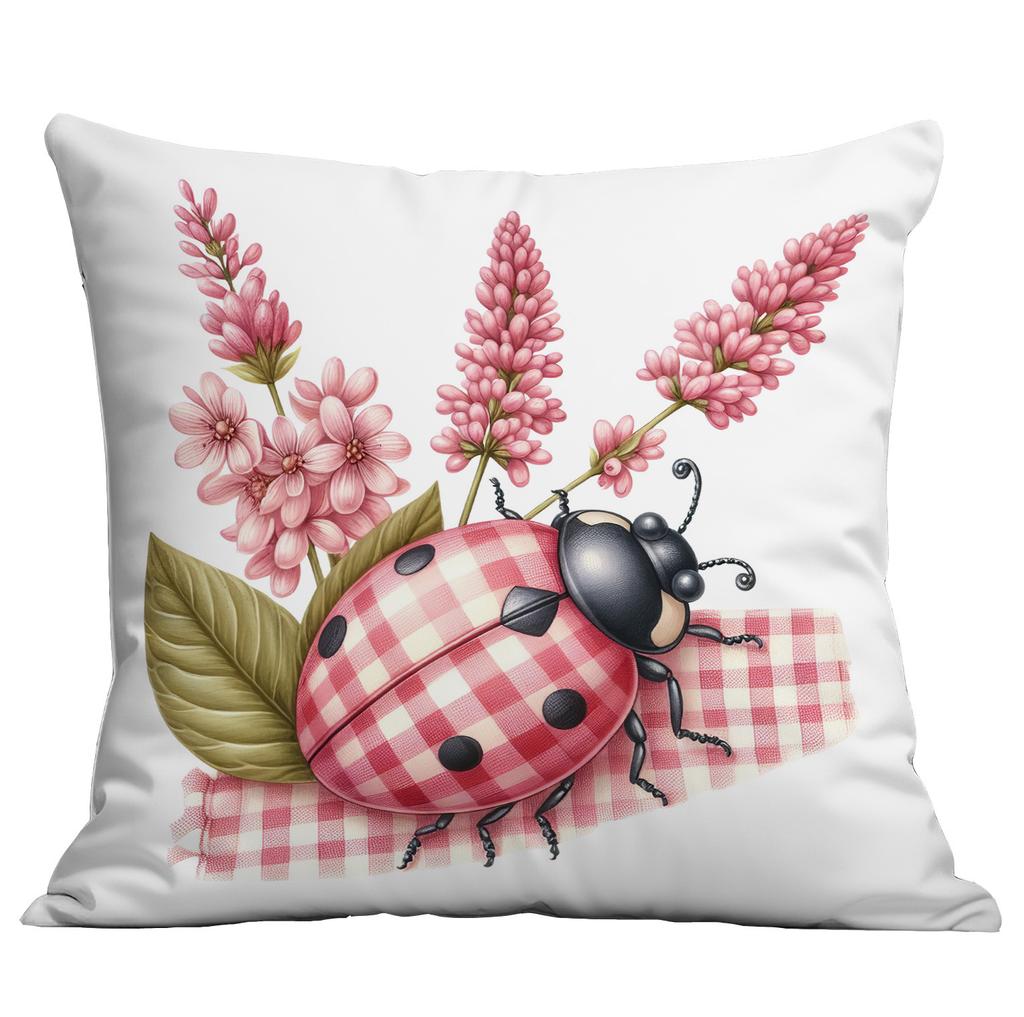 New Retro Pink Spring Farmhouse Pillowcase Home Living Room Sofa Cushion Pillowcase
