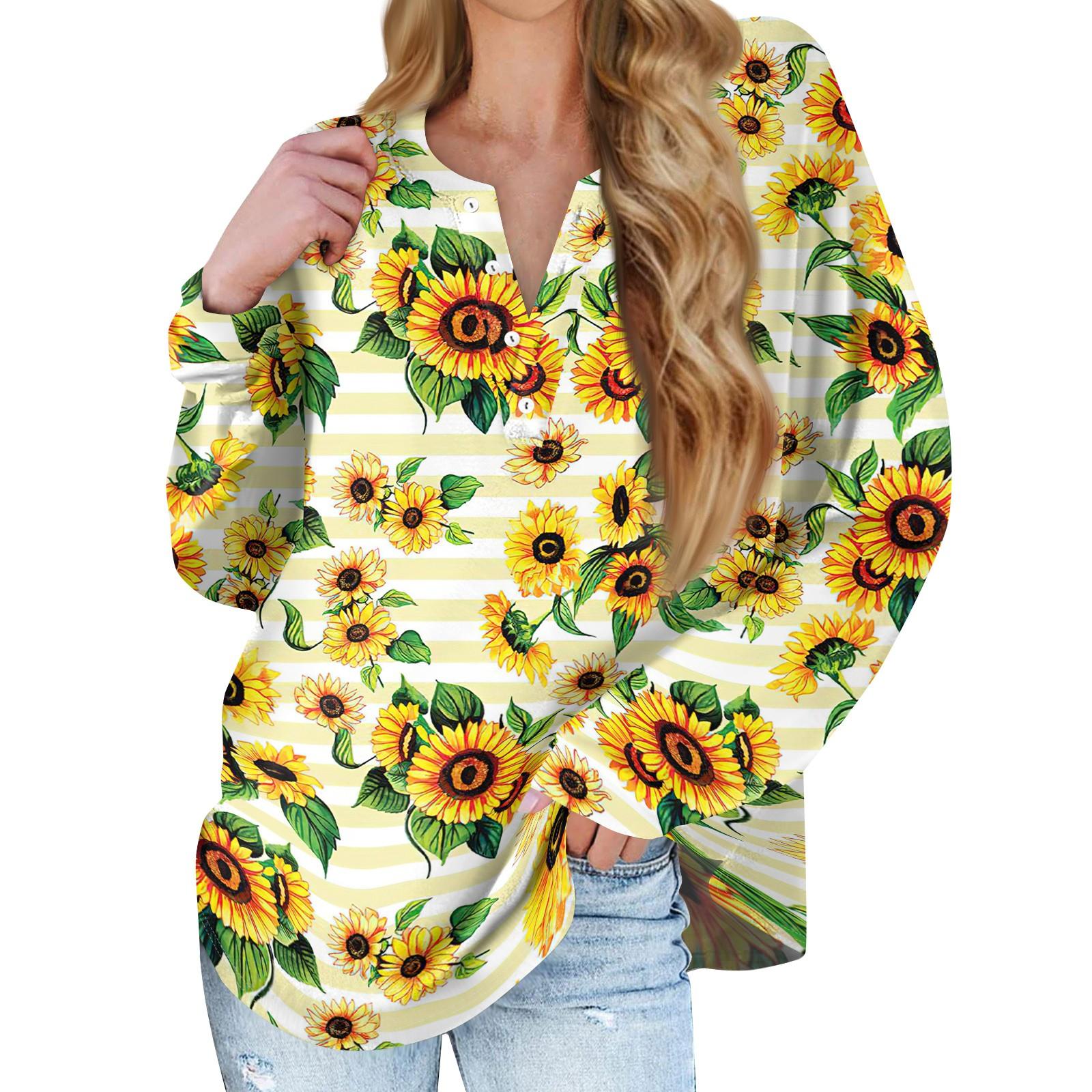 

Женская новая модная футболка с длинными рукавами и воротником на пуговицах, тонкий топ, повседневные топы XL жёлтый