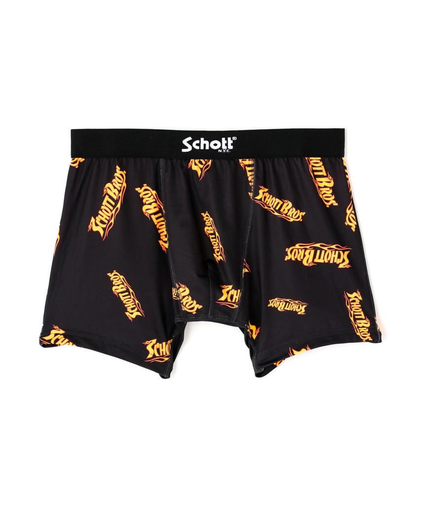 Schott FLAME LOGO BOXER PANTS, Men's Size L, 363 (Other) 782-5980002