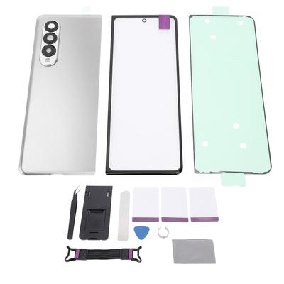 Back Glass Cover Replacement Housing Door and Front Outer Lens Glass Screen Replacement for Galaxy