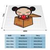 Pucca Blankets Soft Warm Flannel Throw Blanket Cover for Bed Living room Picnic Travel Home Couch