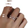 Elegant Bow Knot Ring: Women's High-End Minimalist Open Design