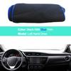 Car Inner Dashboard Cover Dash mat Carpet Cushion For Toyota Corola iM Auris E170 E180 2014 2015 2016 2017 2018 Scion RHD LHD