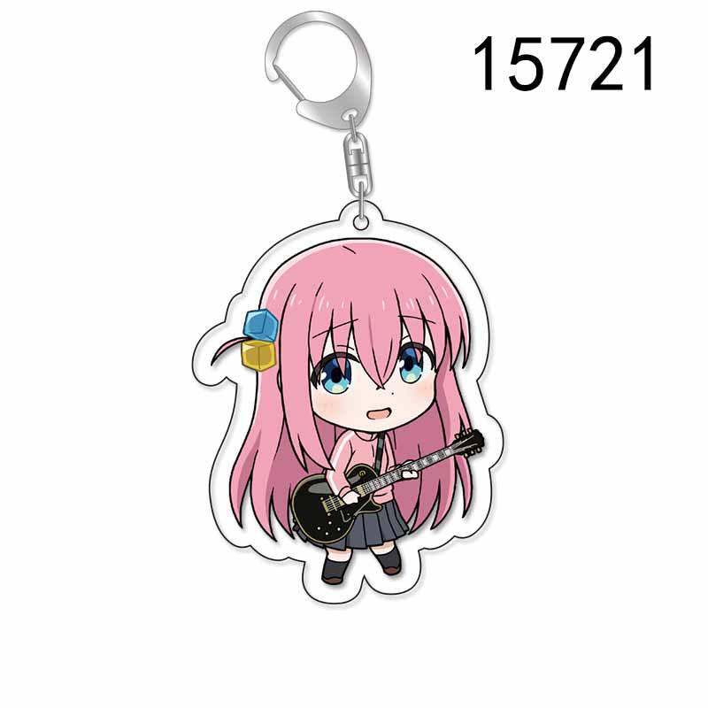 Bocchi the Rock! Anime Merchandise: Hitori Gotoh, Nijika Ijichi, Ryo Expression Backpack Pendant & Keychain