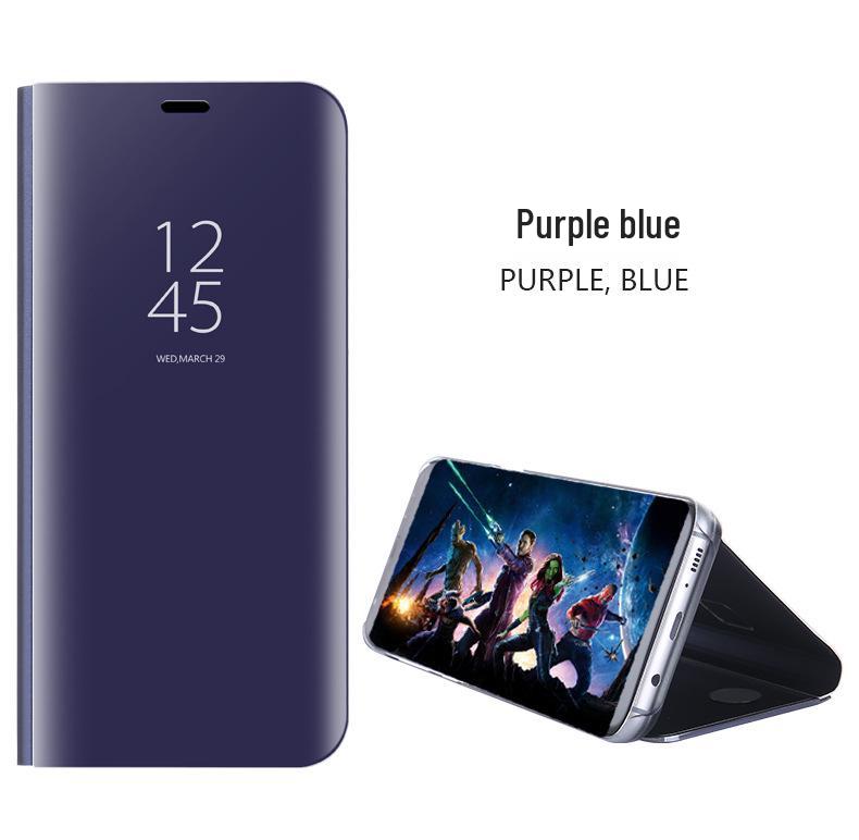 Huawei P30 PRO Galvanizovaný Vertikální Zrcadlový Kryt, Nárazuvzdorný Chytrý Kožený Kryt