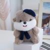 Cute Hamster Plush Toy Keychain Pendant With Animal Design Backpack Accessories