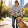 Silikon-Snackbeutel für Haustiere mit verstellbarem Hüftgurt für das Hundetraining und die Fütterung im Freien