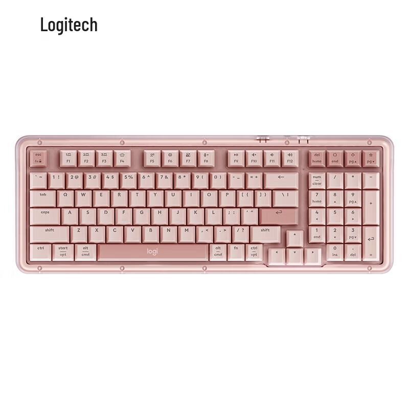 

Logitech ALTO KEYS K98S Amber Series AI Custom Wireless Mechanical Keyboard