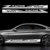 2PCS Car Door Side Stripes Stickers Racing Sport Vinyl Decals Self-adhesive Car Body Styling Decoration Stickers Accessories