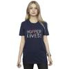Netflix Damen/Damen Stranger Things Hoppers Live Baumwolle Boyfriend T-Shirt