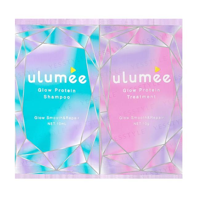 ulumee - Glow Protein Shampoo & Treatment Sachet Set 10ml+10g