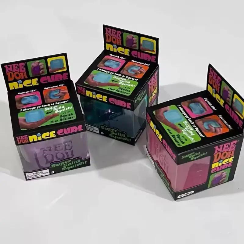 Needoh Ωραίο Κύβο Αισθητηριακό Εργαλείο Fidget για Ανακούφιση από το Άγχος & Συγκέντρωση Επιτραπέζιος Αισθητηριακός Κύβος για Ενήλικες & Παιδιά