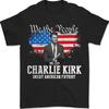 Charlie Kirk Shirt, Make America Great Again True Patriot 1993-2025 Rip Memorial