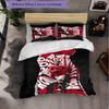 Biancheria da Letto a Tema Cristiano Ronaldo Set 3 Pezzi Copripiumino Biancheria da Letto Decorativa per Stanza Adolescenti Decorazione Casa