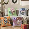 Niedlicher D-Digimon Adventure Kissenbezug Hausstaubmilbenabweisend Unsichtbarer Reißverschluss Sofa Bett