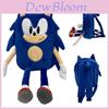 Sonic The Hedgehog Plush Toy Backpack For Kids Soft And Colorful Schoolbag For Boys And Girls