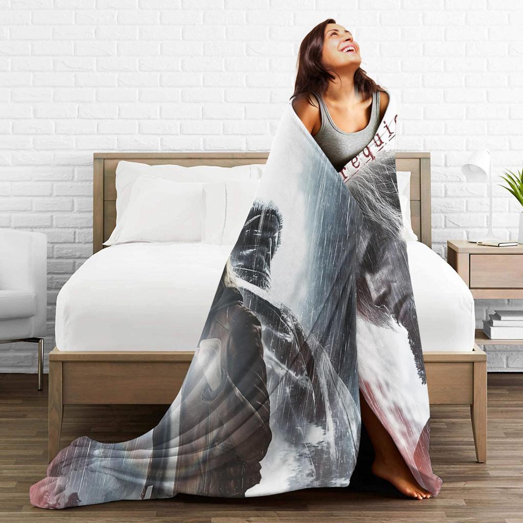 Residents Evils 9 Requiem Blanket Warm Cozy Fluffy Throw Blankets for Couch 50x60 Inch Multi-size Plush Thin Quilt