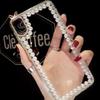 Applicable To iPhone14Promax Premium Pearl Mobile Phone Case Apple 15 Transparent 13 Three-dimensional 12 Protective Case Female