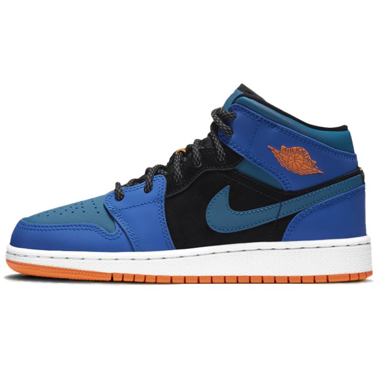 New Jordan 1 Mid GS Racer Blue 554725-440