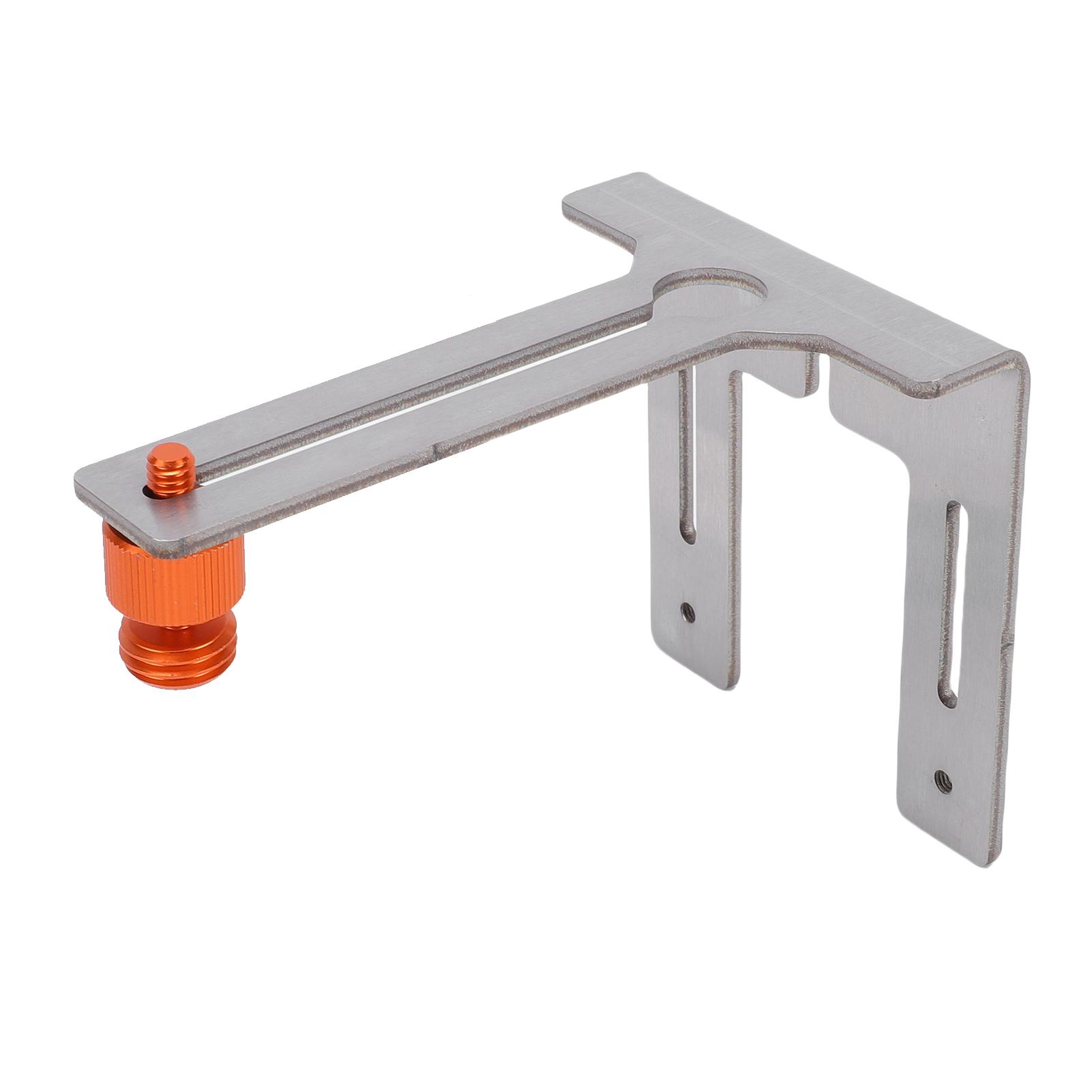 Wall Mount Bracket   Stainless Steel Mounting Rack Multifunction Professional Portable   with Aluminum Alloy Double Ended Screw