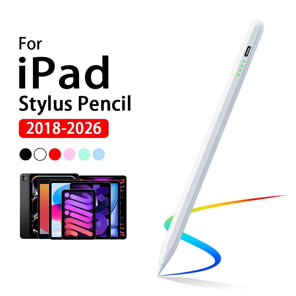 For Pencil Stylus For iPad A16 Air 11 5 4 Pro 11th 13 12.9 M4 M3 M2 Pens 10 9 10th 9th Generation Mini 7 6 Touch Pen