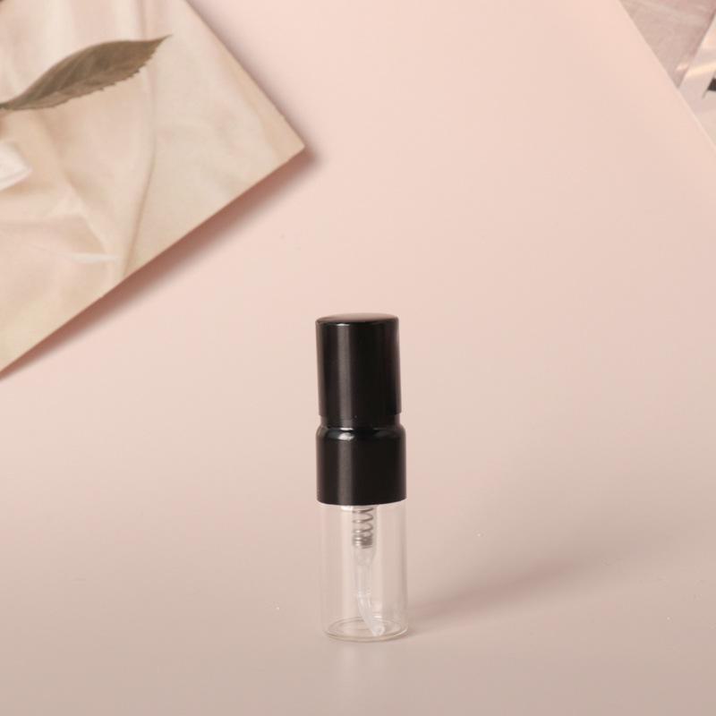 2/3/5/10ml High-End Transparent Glass Perfume Spray Bottle - Portable and Refillable