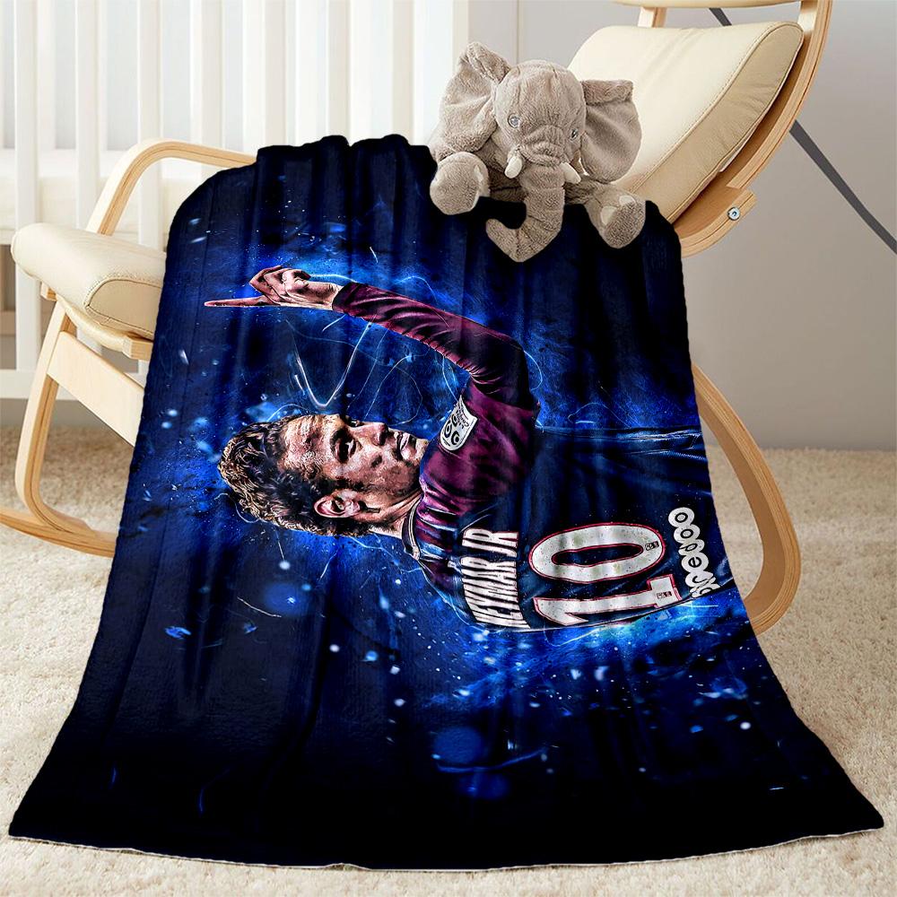 Ronaldo's Iconic Celebration Blanket Soft Warm Cozy Perfect for Livingroom Office Chair Picnics for All Seasons Playful Design