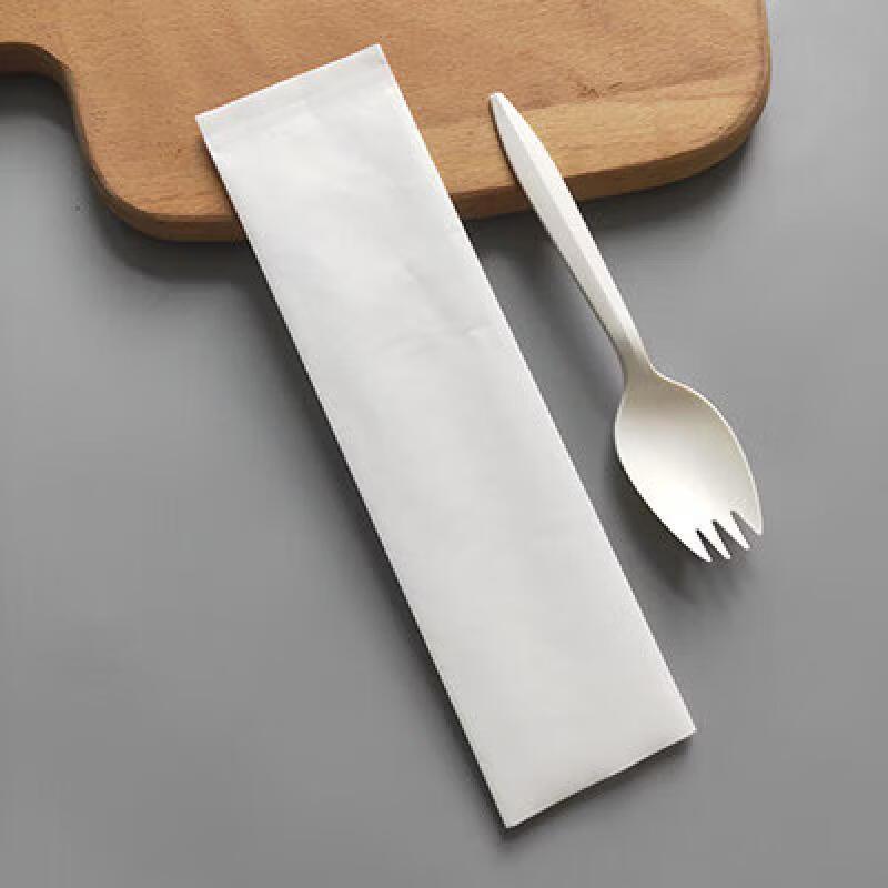 Eco-Friendly Disposable Corn Starch Cutlery Set