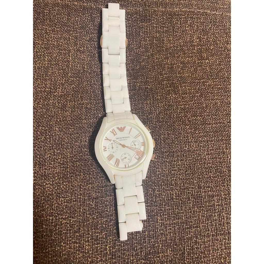 Used EMPORIO ARMANI CERAMICA AR1417 watch
