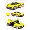 McLaren P1 GTR-Druckgussauto-Modellspielzeug im Maßstab 1:32, zurückziehbares Spielzeugfahrzeug mit Ton und Licht für Kinder, Kleinkinder, Jungen und Mädchen, Geschenkkollektion