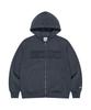 Alter Studio Pigment Applique Zip Up Hoodie_Navy