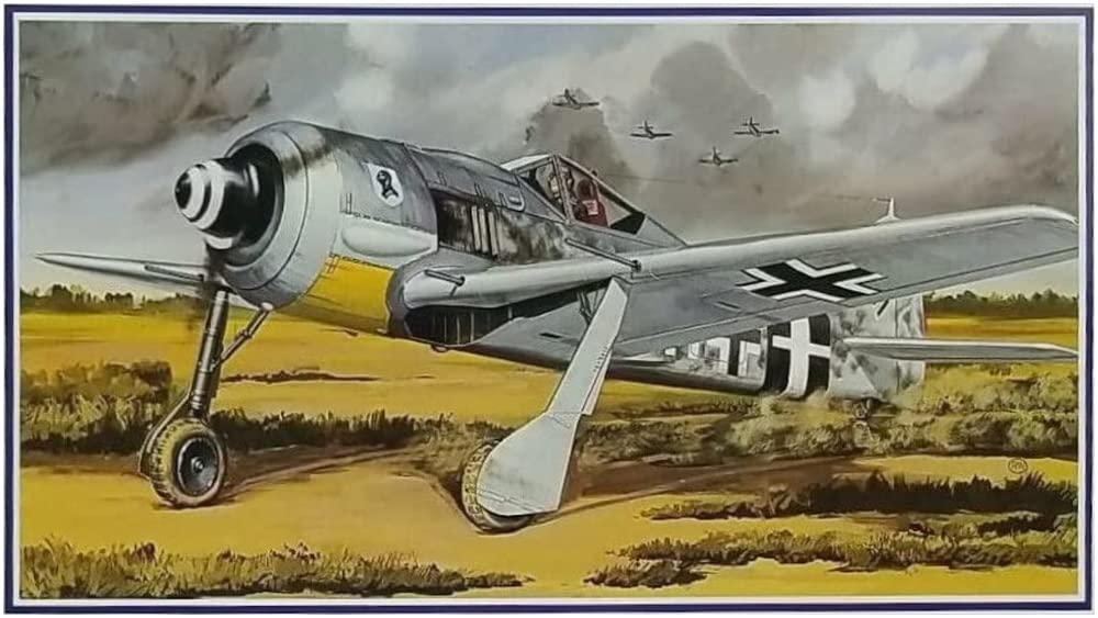 

Micro Ace Scale Warplane Series 14 German Air Force Fw190A Plastic Model 1/48 No. Focke-Wulf