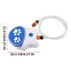 Dog Step on Sprinkler Water Pedal Step on Dog Water Fountain Pet Drinking Dispenser with 162cm Hose forSummer Play Entertainment