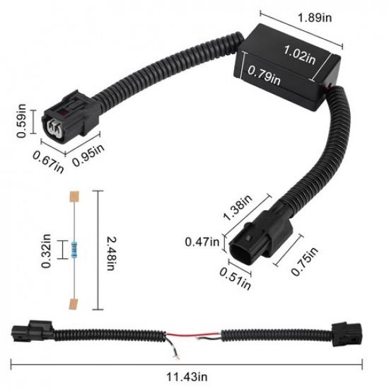 For Honda Acura Muzzler VCM Kit Pilot Accord Ridgeline Odyssey 3.5L Plug US