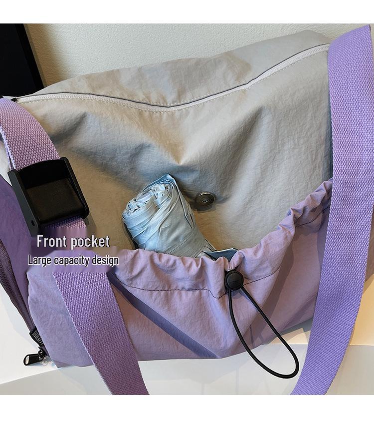 Women's Lightweight Sports and Travel Bag - Durable, Spacious, Wet/Dry Separation, Ideal for Fitness and Short Trips.