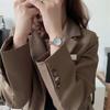 Fashion Versatile Women's Small and Cute Star Steel Band Quartz Watch Women High Quality Silver Wristwatch Vintage Female Clock
