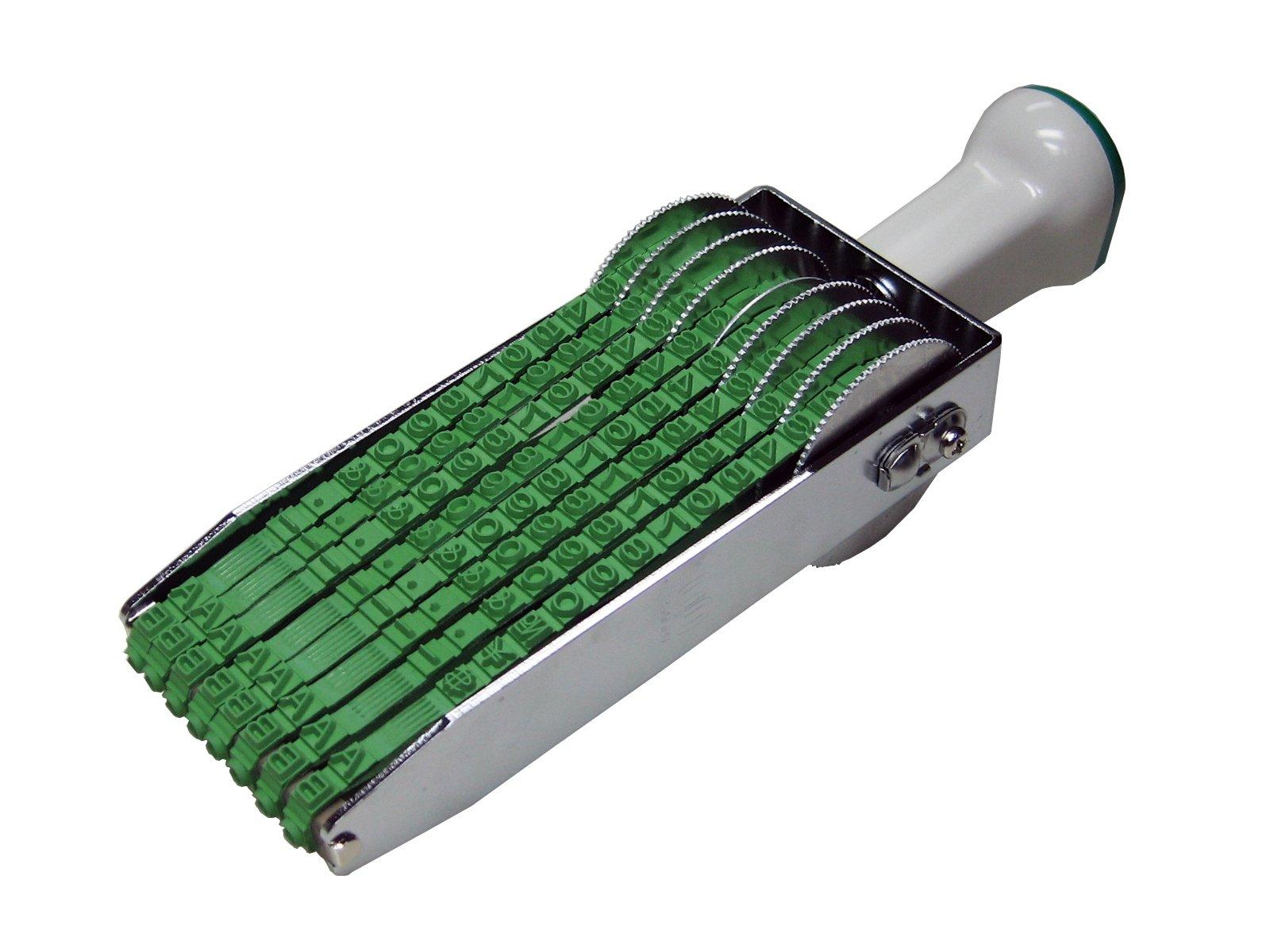 

Sanbi Techno Touch Rotary Stamp, English/Western, 8-Line, Gothic, Size 4, TK-E48