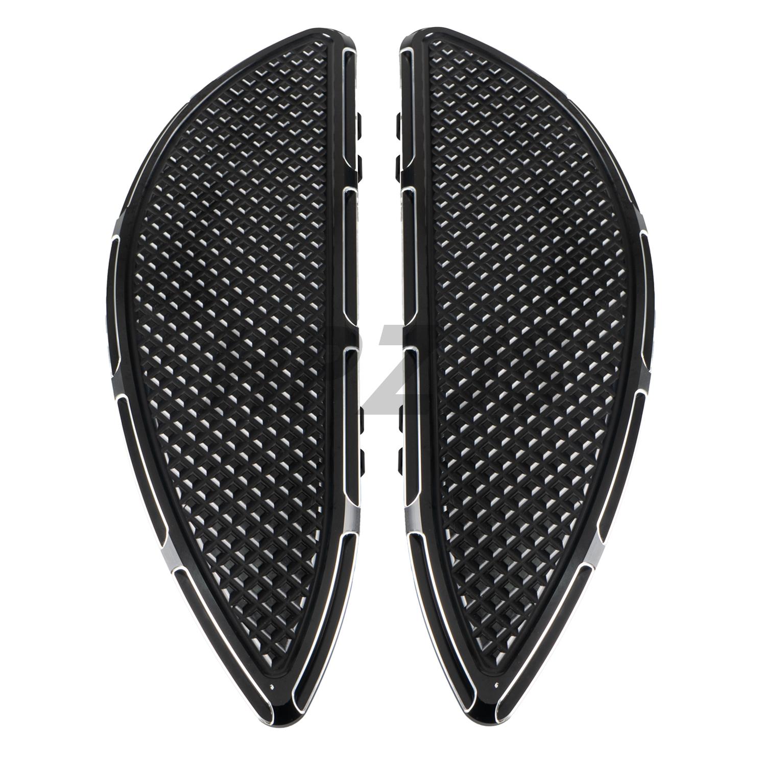 

Для Harley Touring Electra Glide Road King Softail Fatboy Trike Мотоцикл Водитель Растянутые Передние Подножки Подставки для Ног чёрный