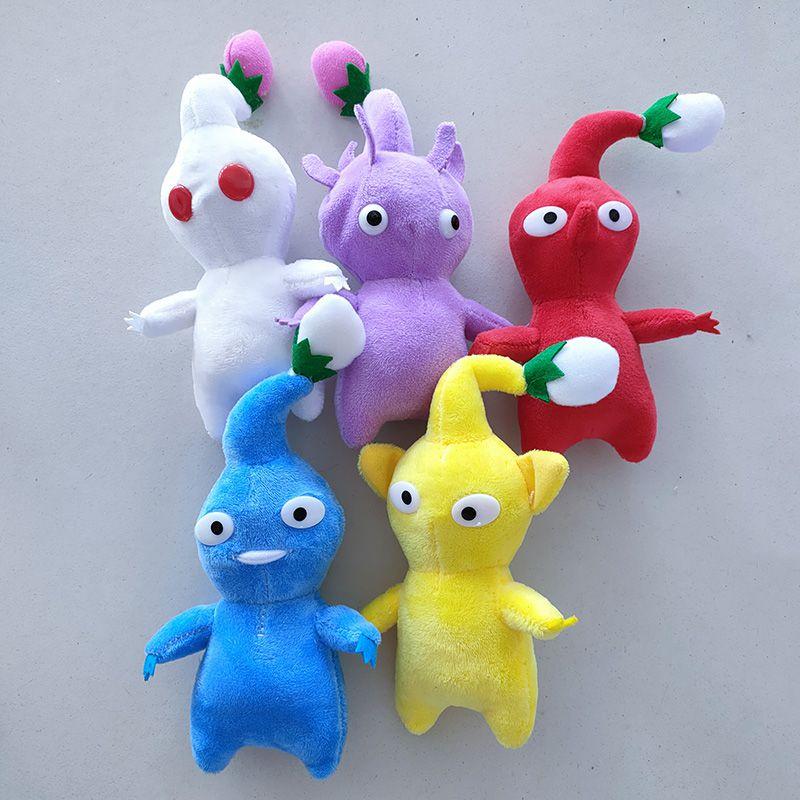 Adorable Game Pikmin Plush Toy For Kids Featuring Soft Stuffed Doll Design